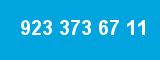 923 373 67 11 923 373 67 11
